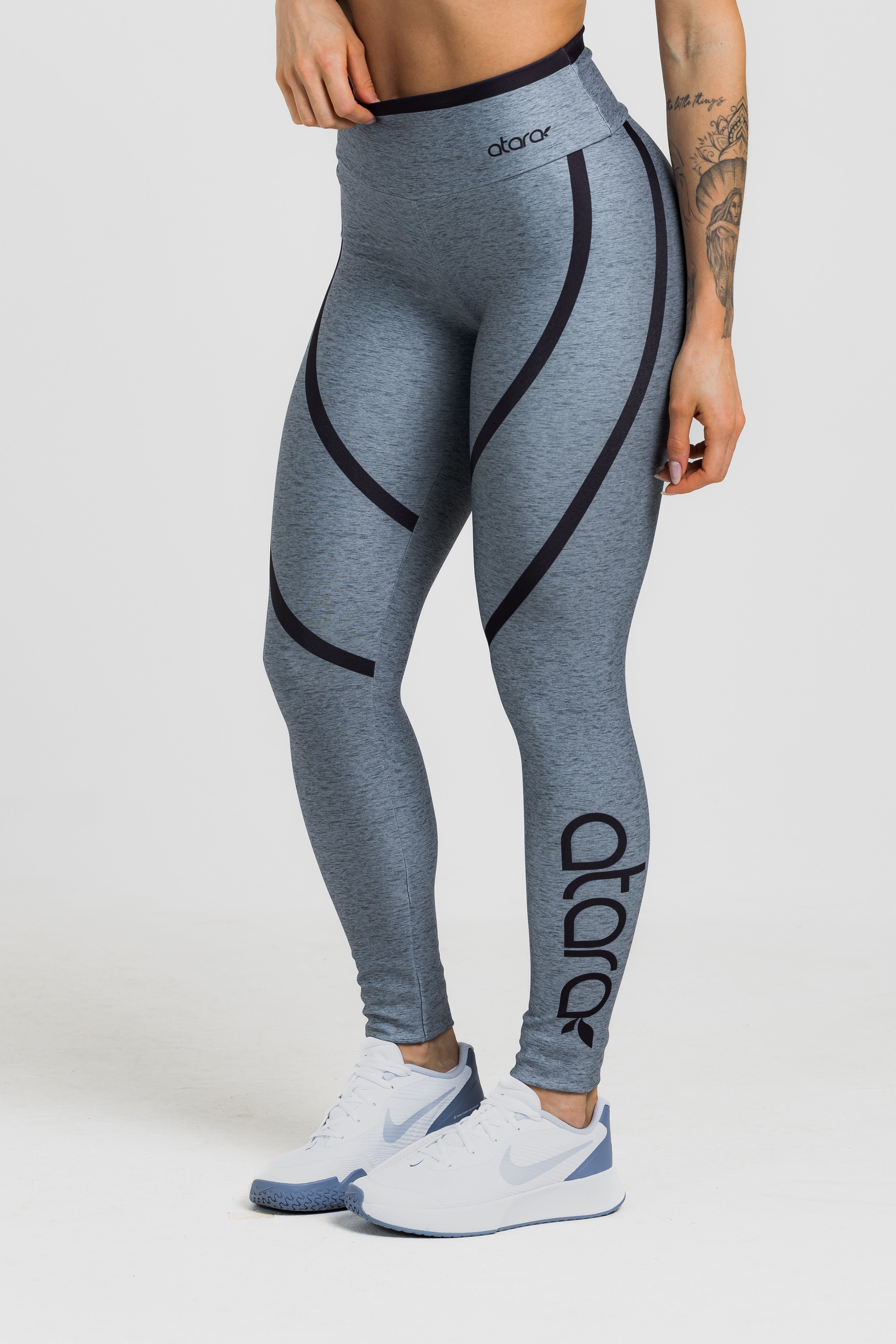 Legging Melange Black - atarafitness