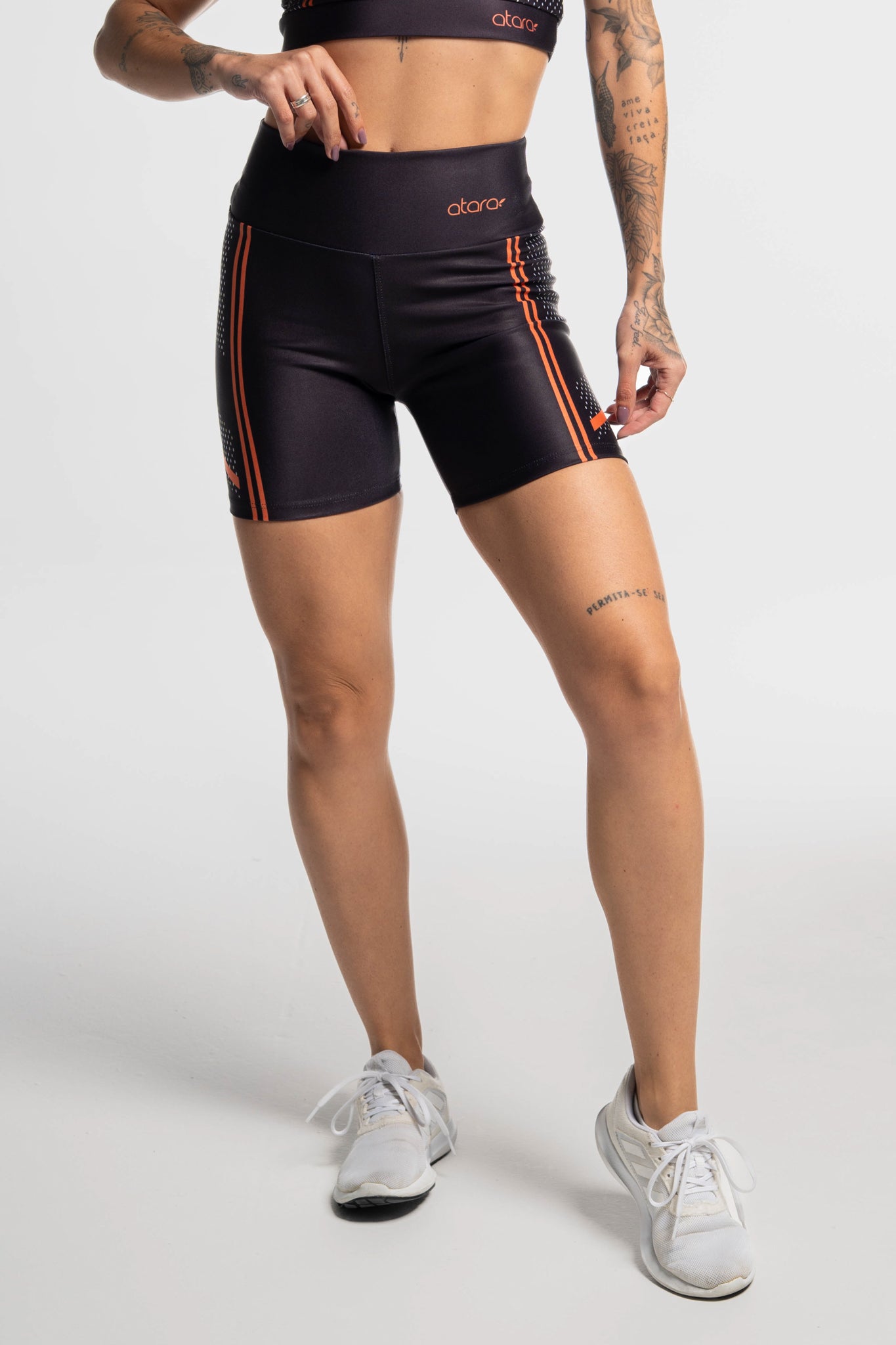 Bermuda Faixa Mesh - atarafitness