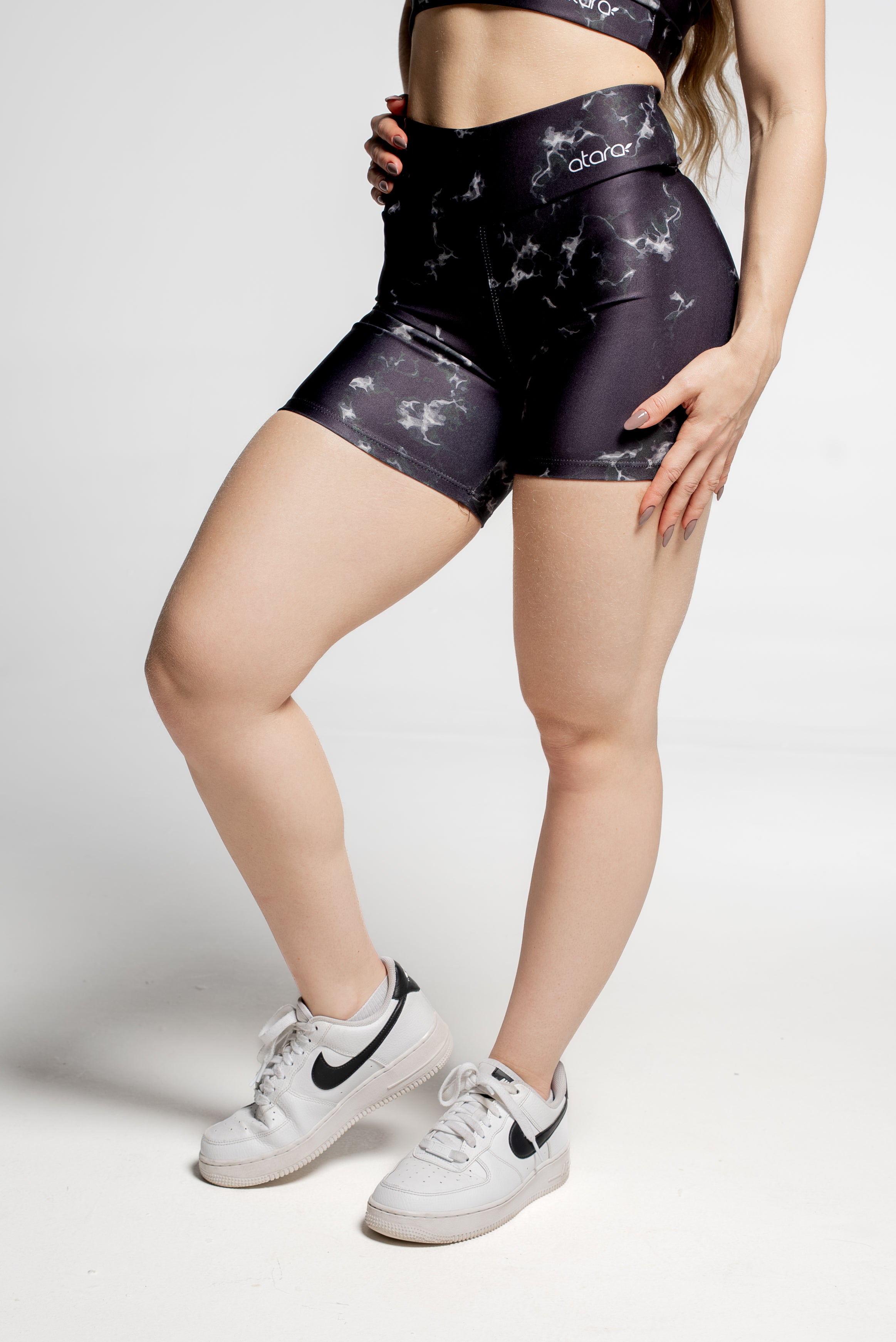 Bermuda Mármore Preto - atarafitness