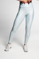 Legging Básica Lisa Azul Claro