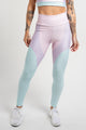 Legging Estampa Localizada Três Cores Rosa