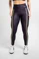 Legging Faixa Mesh Amarela