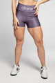 Shorts Curto Poá Roxo
