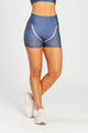 Shorts Rajado Cinza