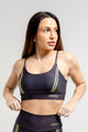 Top Alcinha Faixa Mesh Amarela