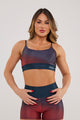 Top Alcinha Gradient Black and Red