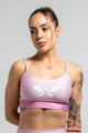 Top Alcinha Mesclado Rosa