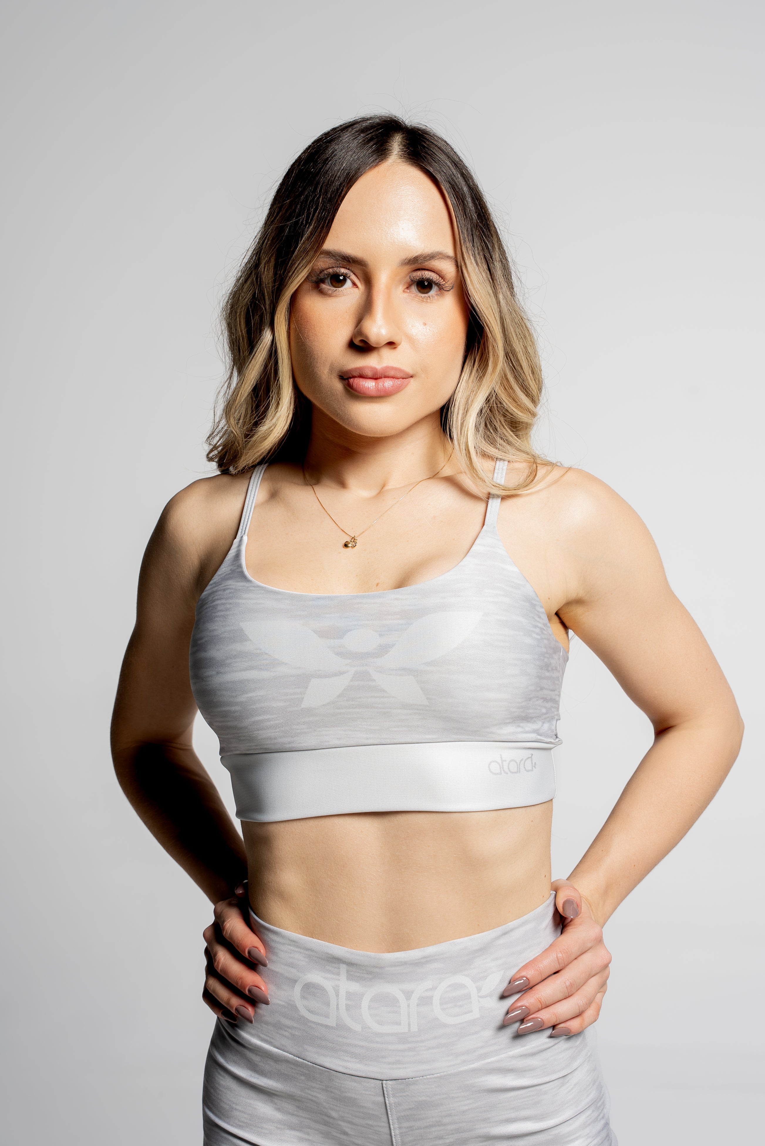 Top Alcinha Rajado Claro - atarafitness