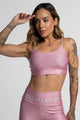 Top Alcinha Salmon Fishbone