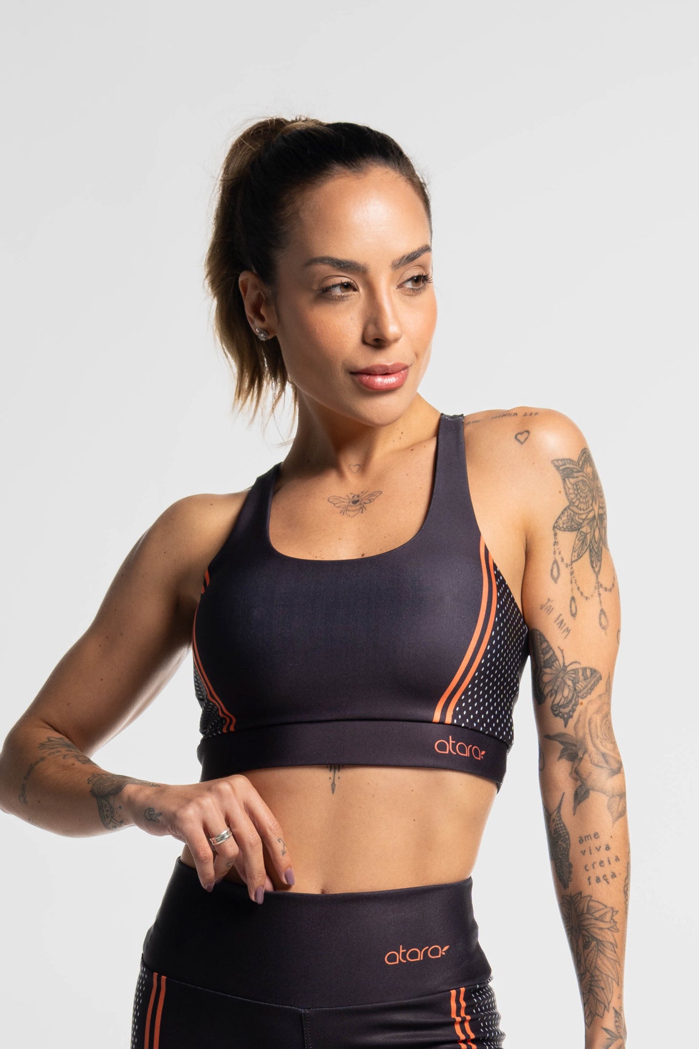 Top Nadador Faixa Mesh - atarafitness