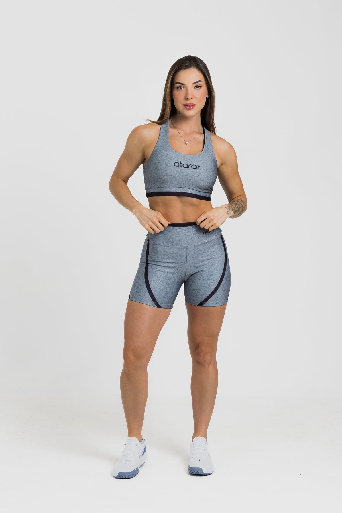 Bermuda Melange Black - atarafitness