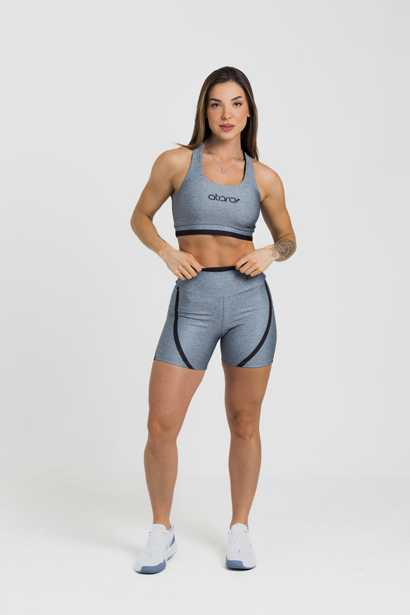 Bermuda Melange Black - atarafitness