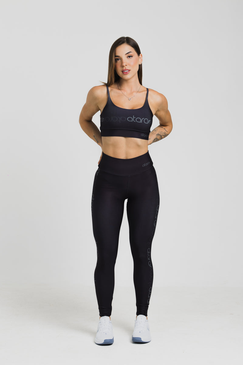 Legging Mist Black - atarafitness