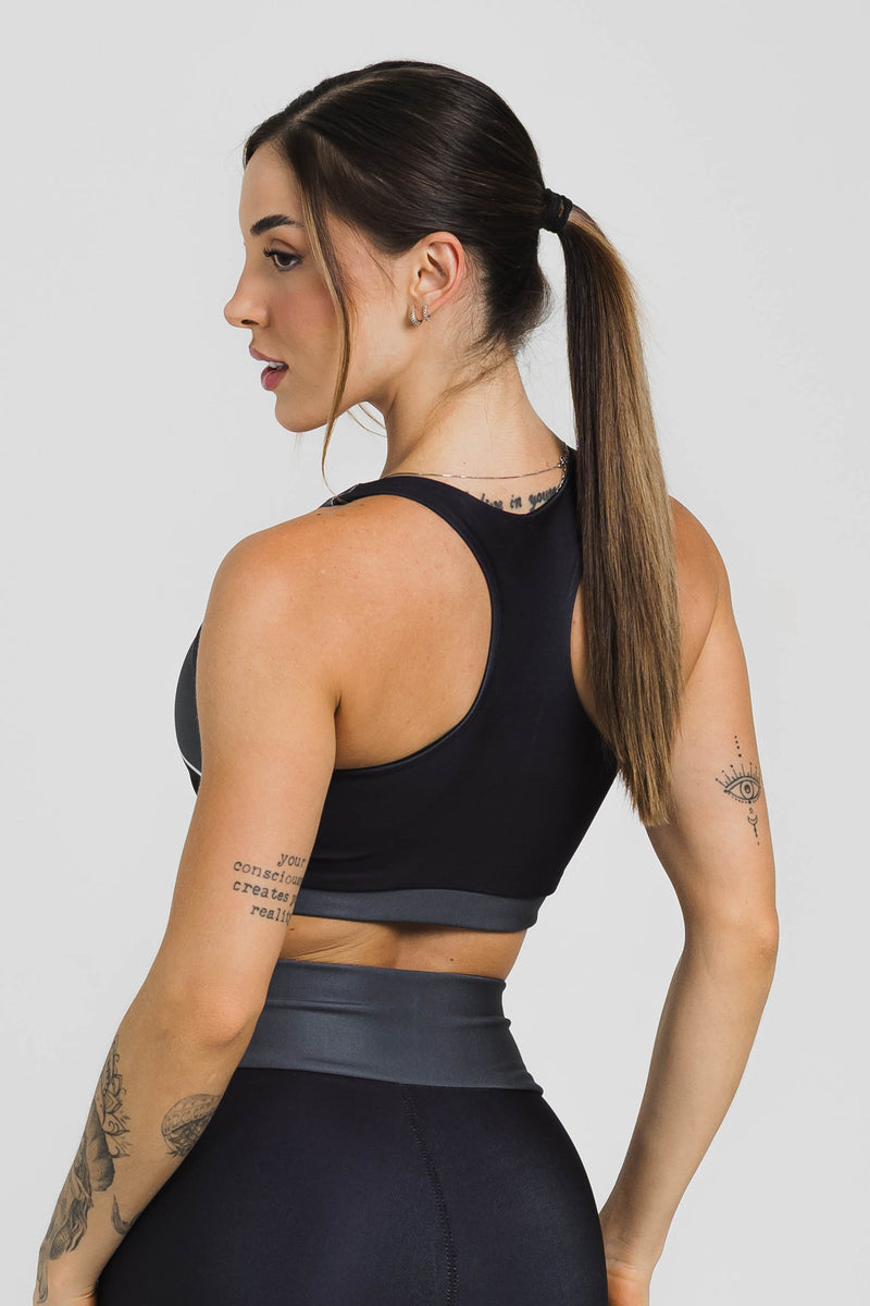 Top Nadador Hype Black - atarafitness