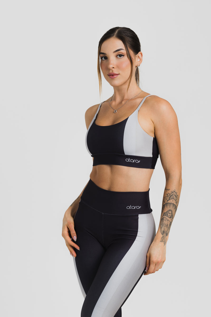 Top Alcinha Black Blend - atarafitness