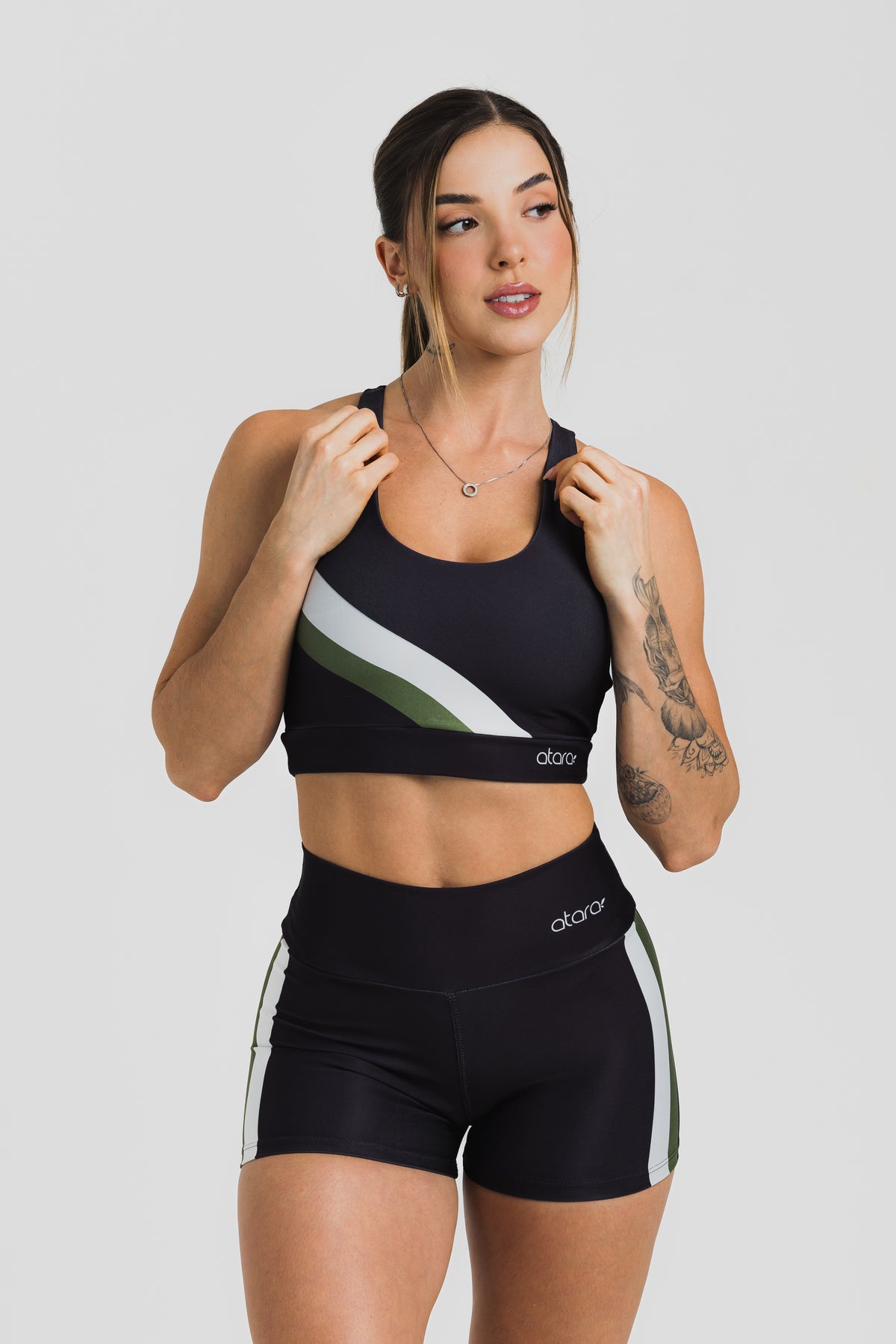 Top Nadador Black Mixed - atarafitness