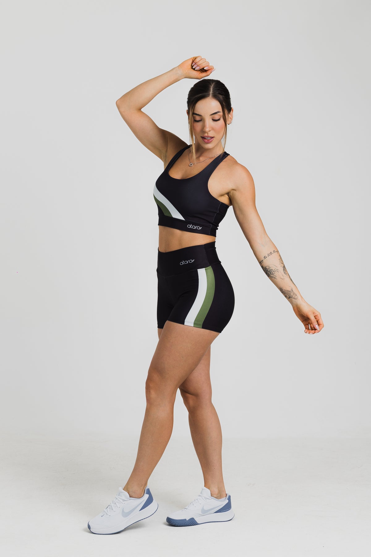Top Nadador Black Mixed - atarafitness
