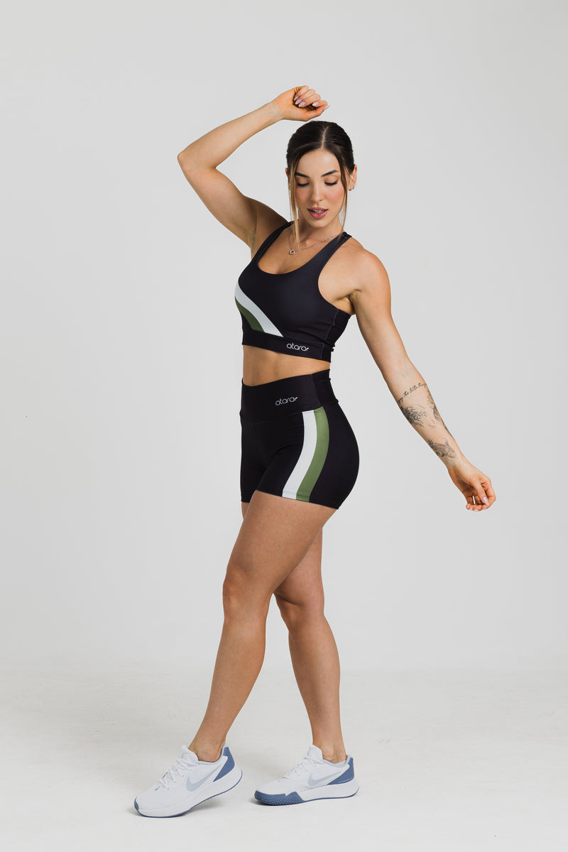 Top Nadador Black Mixed - atarafitness