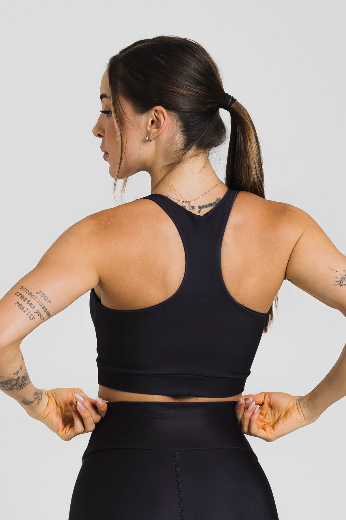 Top Nadador Black Mixed - atarafitness