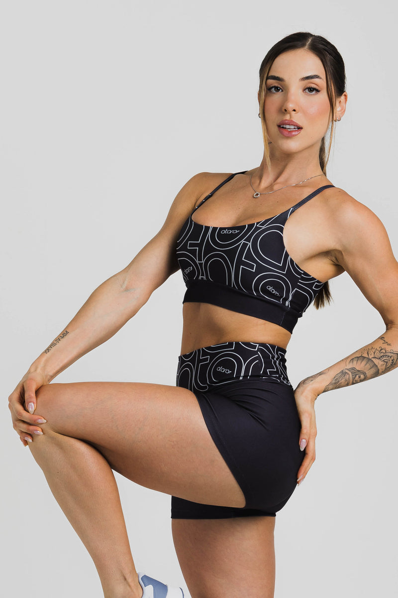 Top Alcinha Fire Black - atarafitness