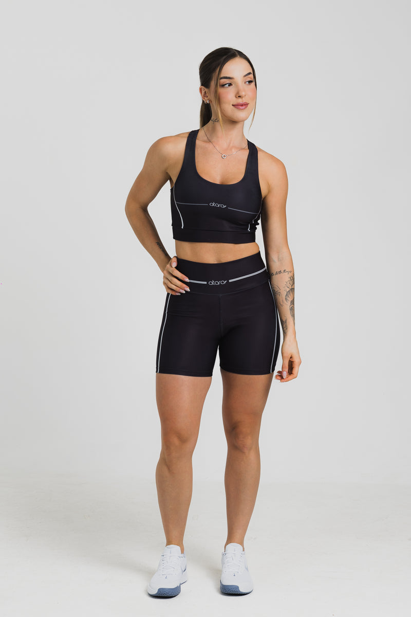 Bermuda Up Long Black - atarafitness
