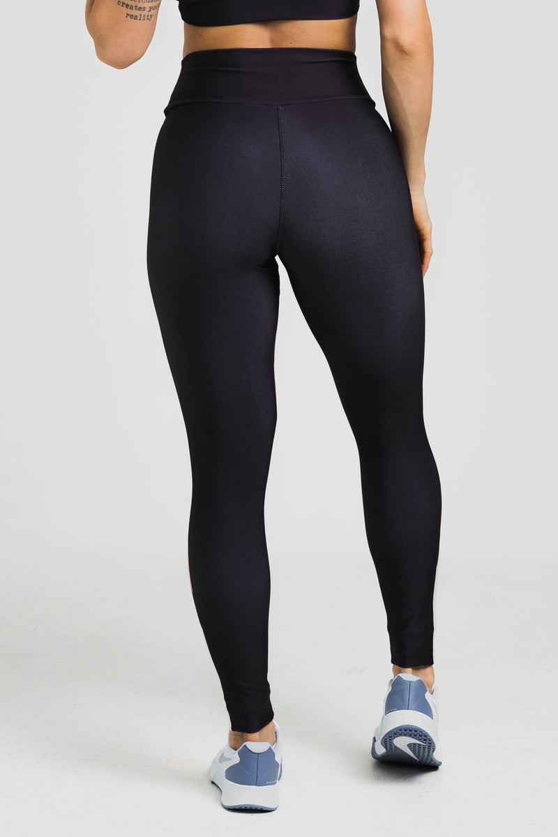 Legging Never Give Up Black - atarafitness