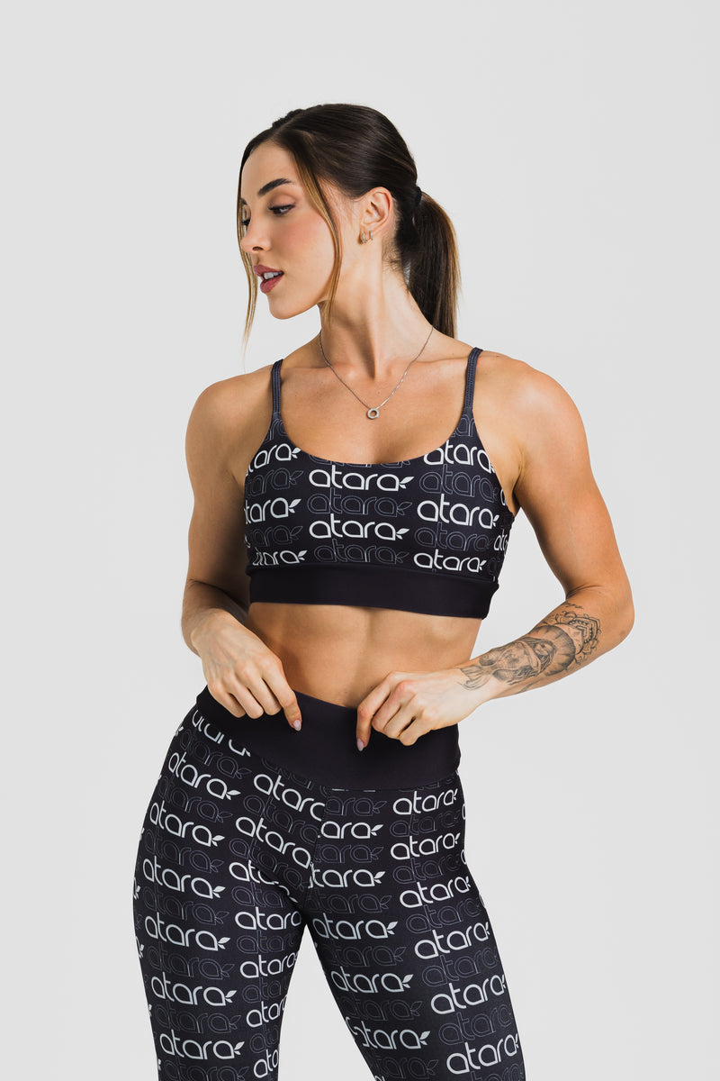 Top Alcinha Army Black - atarafitness