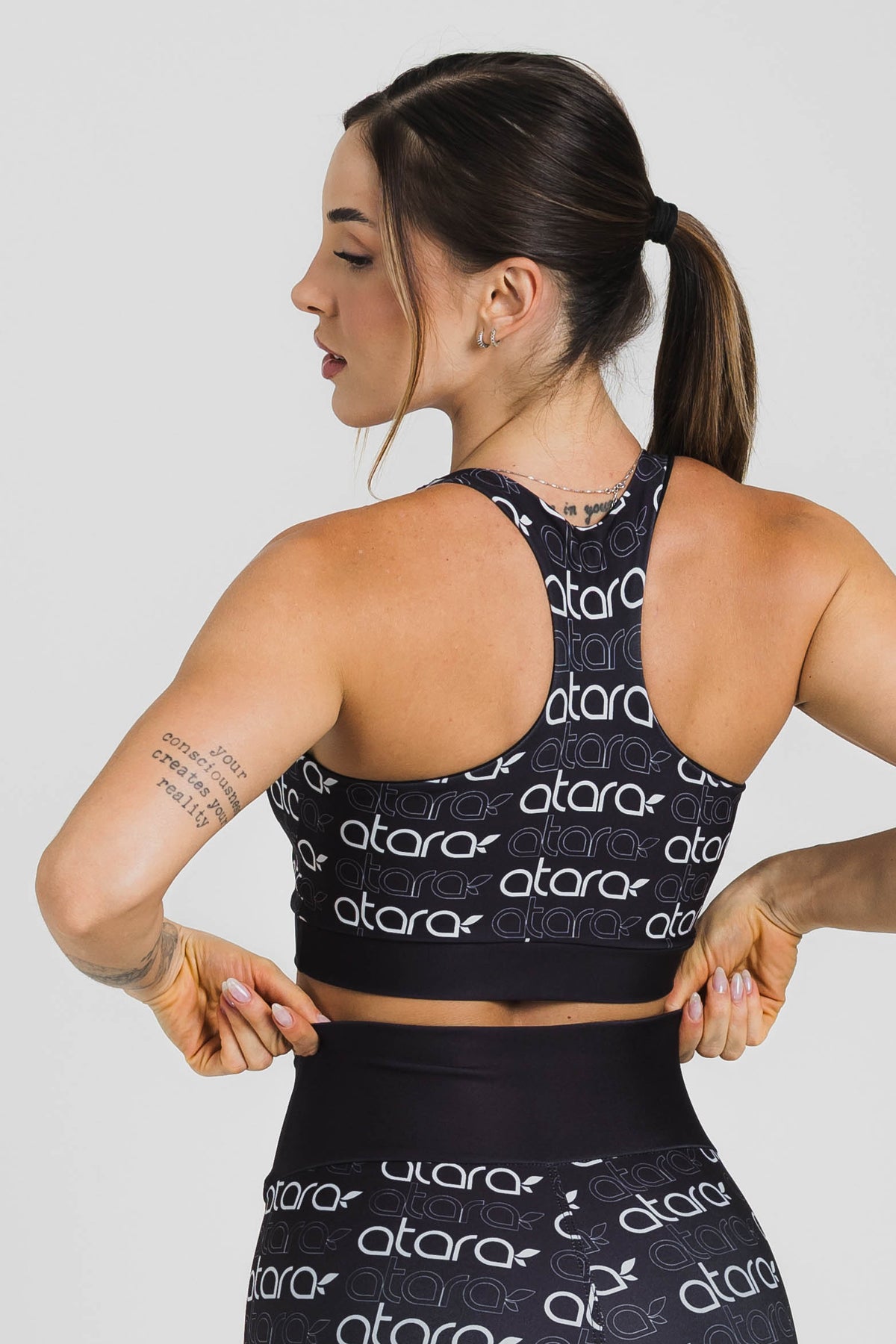 Top Nadador Army Black - atarafitness