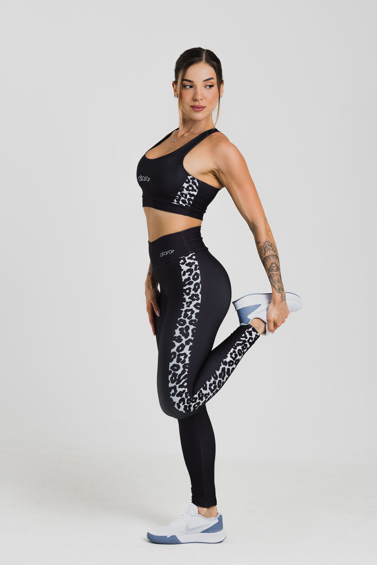 Legging Onça Branca - atarafitness