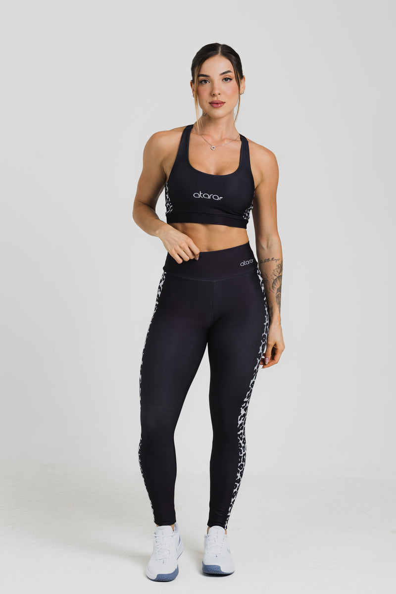 Legging Onça Branca - atarafitness