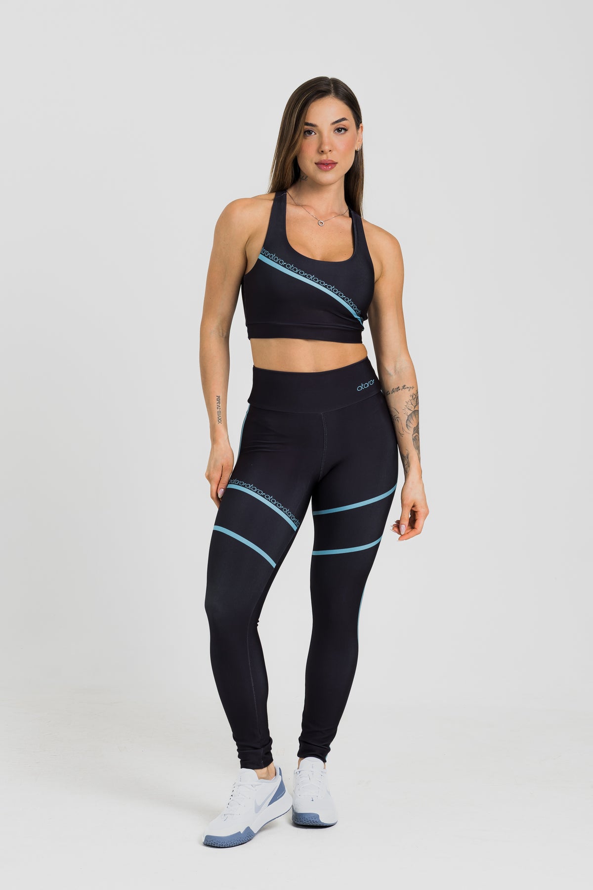Legging Black and Blue - atarafitness