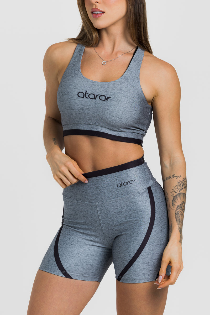 Bermuda Melange Black - atarafitness