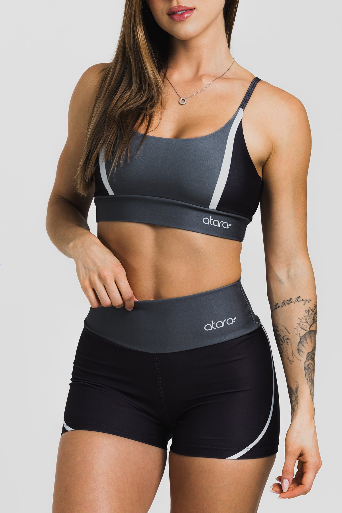 Shorts Curto Graphite Black - atarafitness