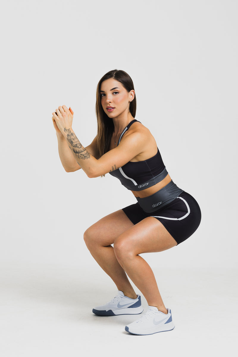 Top Nadador Graphite Black - atarafitness