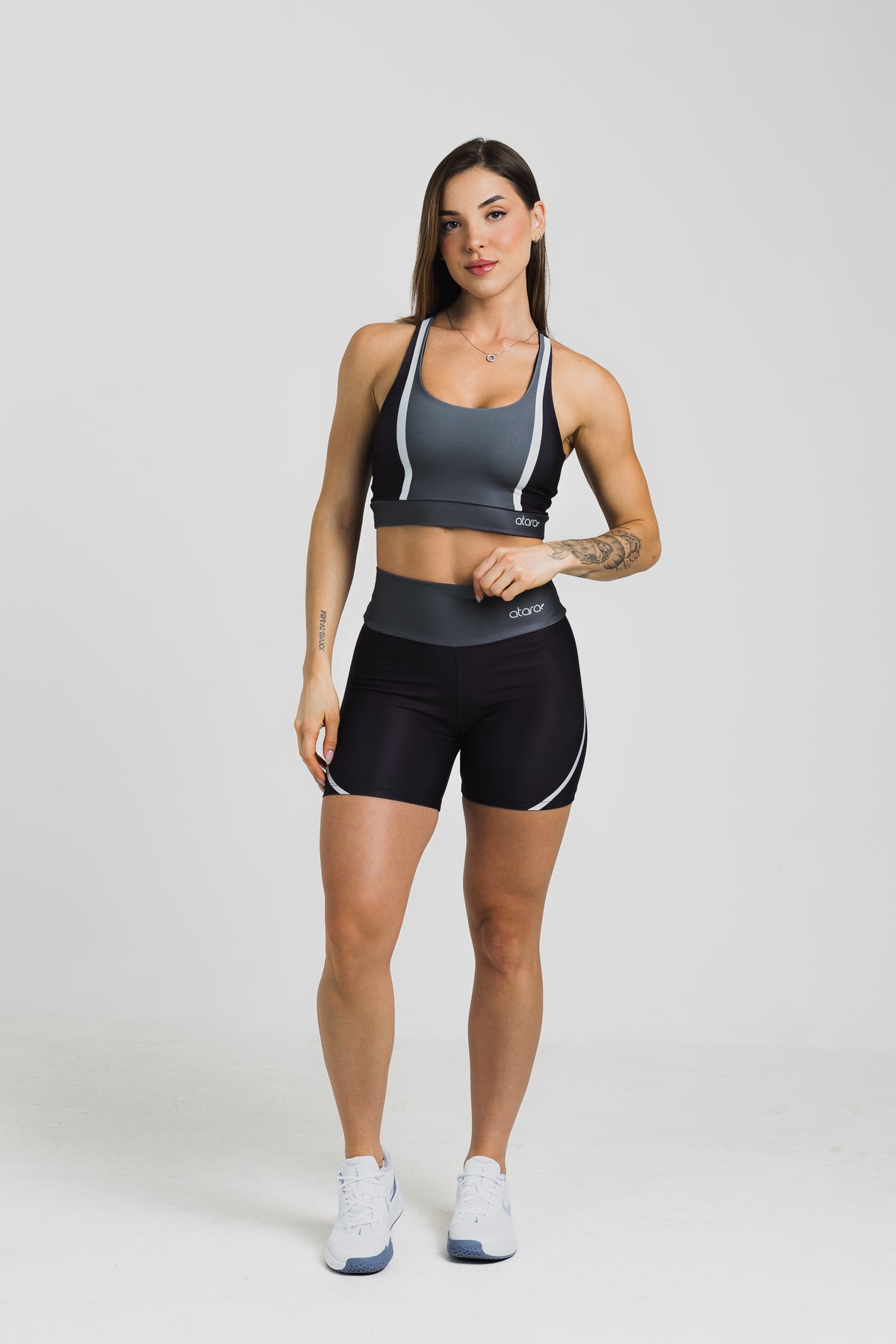 Top Nadador Graphite Black - atarafitness