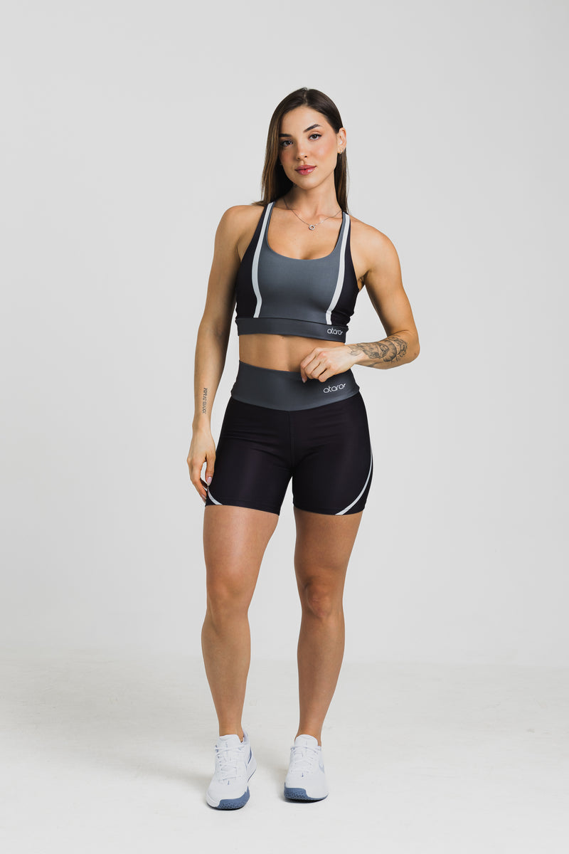 Top Nadador Graphite Black - atarafitness