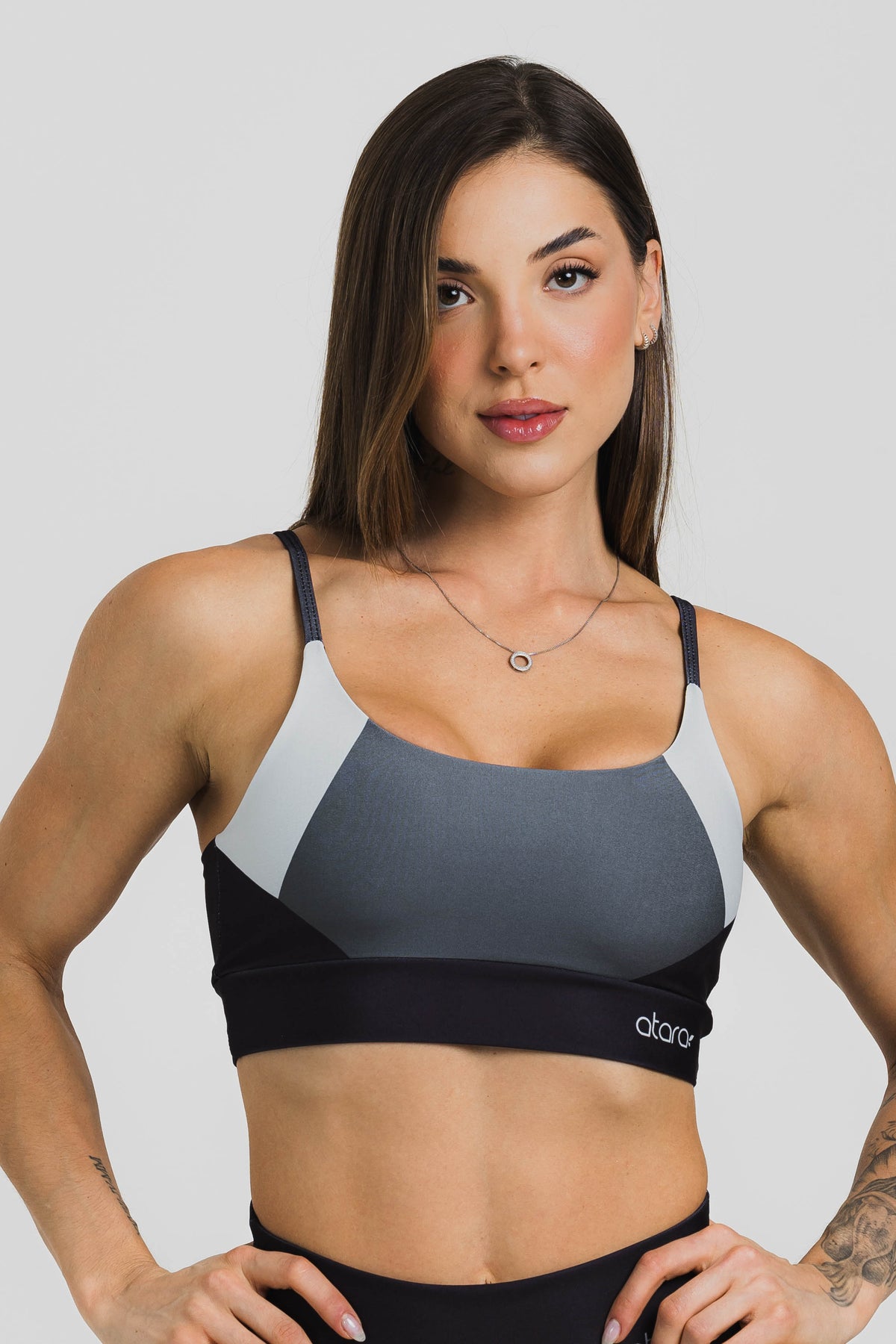 Top Alcinha Grey Space - atarafitness