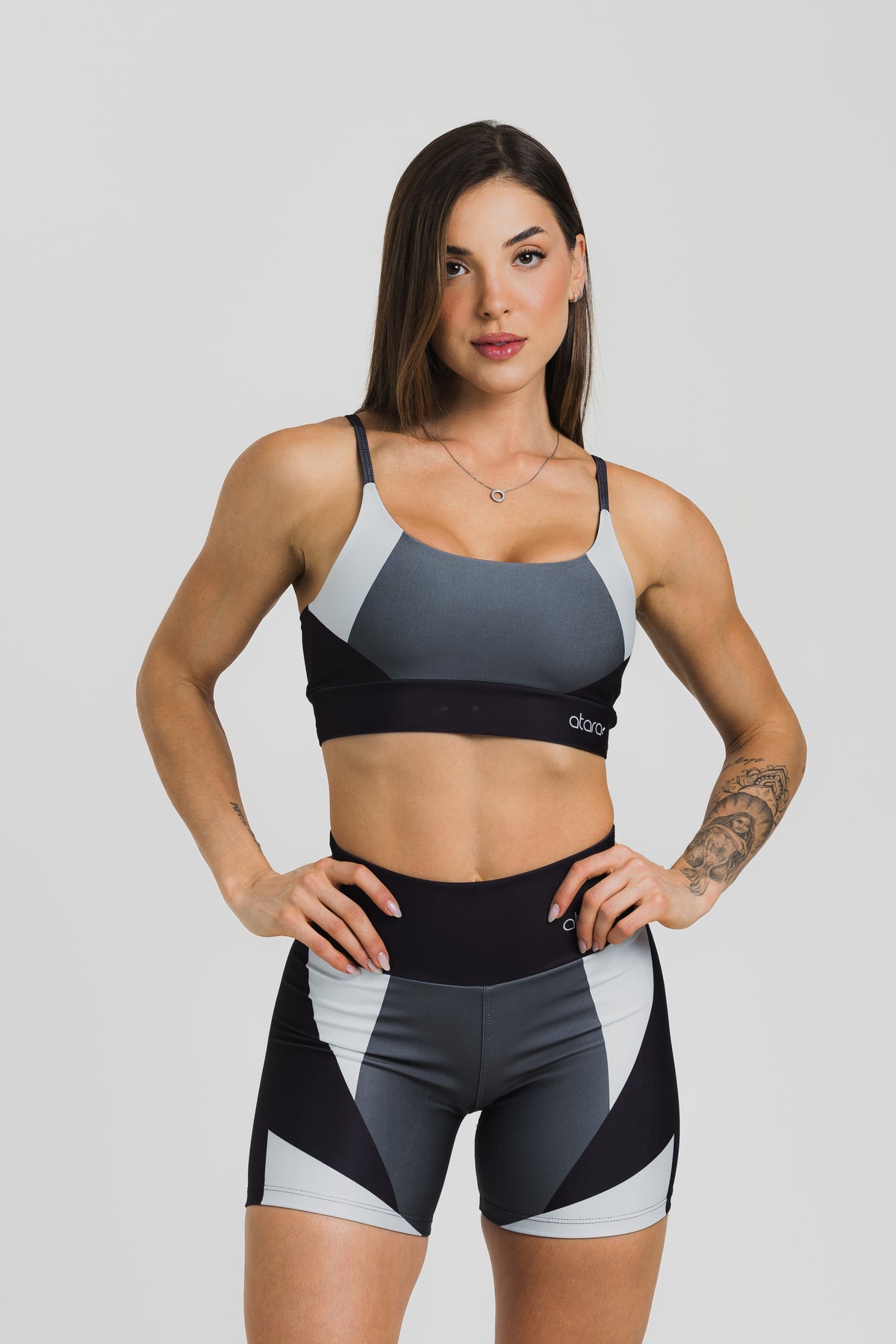 Top Alcinha Grey Space - atarafitness