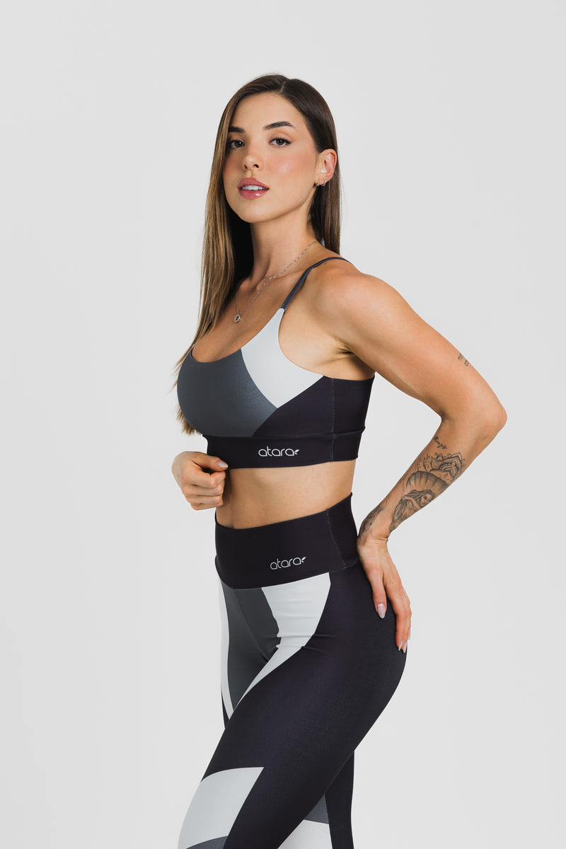 Top Alcinha Grey Space - atarafitness