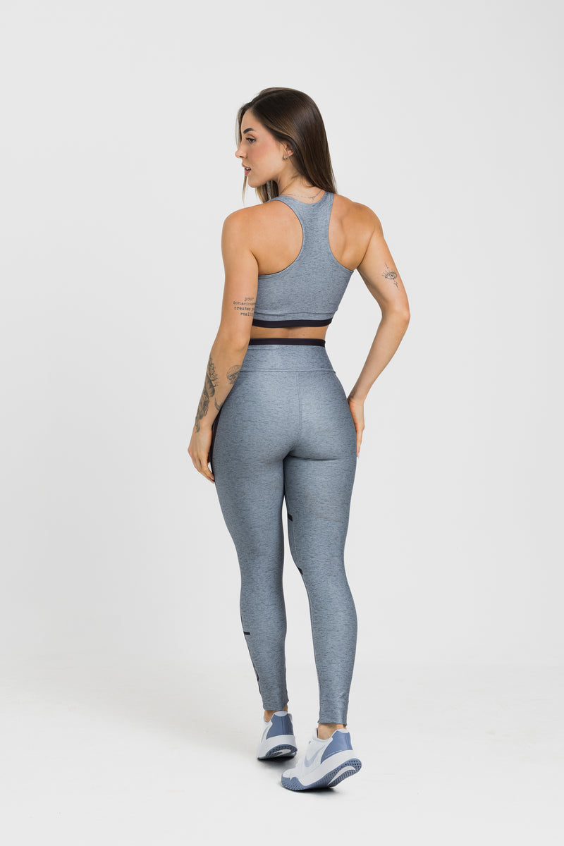 Legging Melange Black - atarafitness