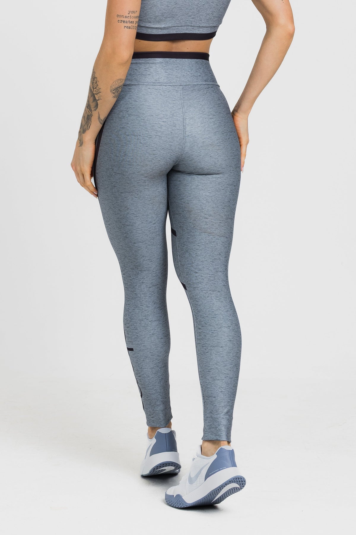 Legging Melange Black - atarafitness