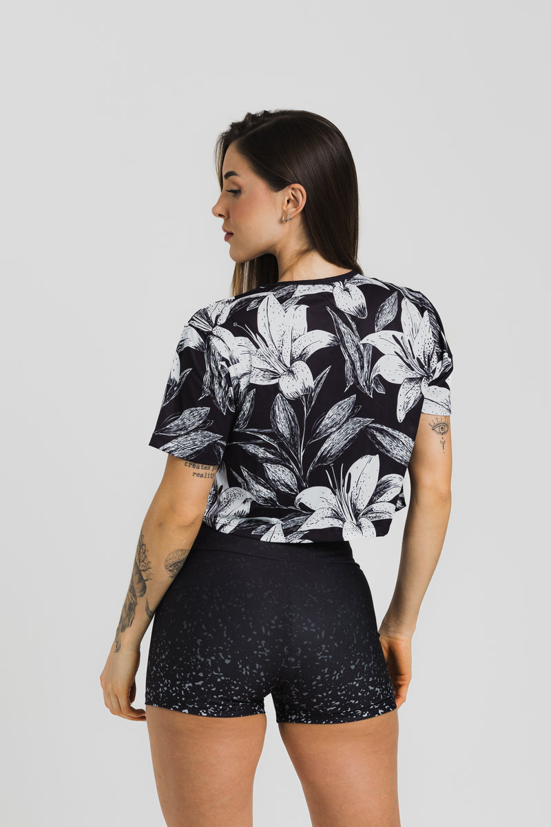 Cropped Florest Black - atarafitness