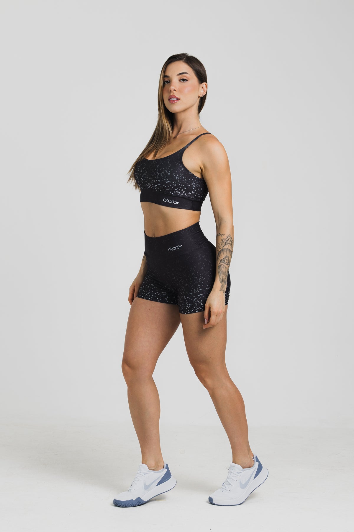 Top Alcinha Glow Black - atarafitness