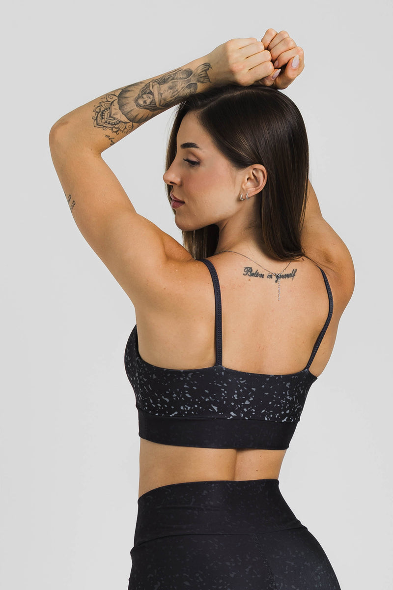 Top Alcinha Glow Black - atarafitness