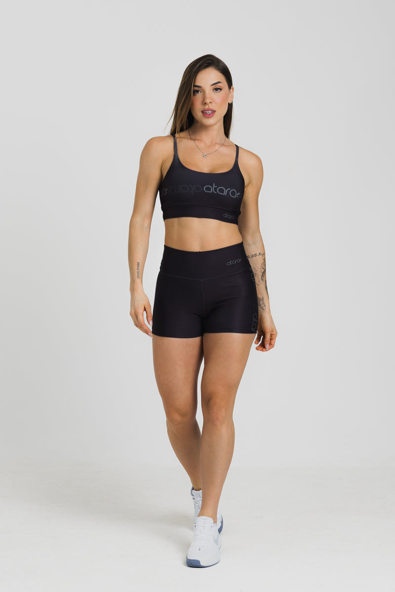 Top Alcinha Mist Black - atarafitness