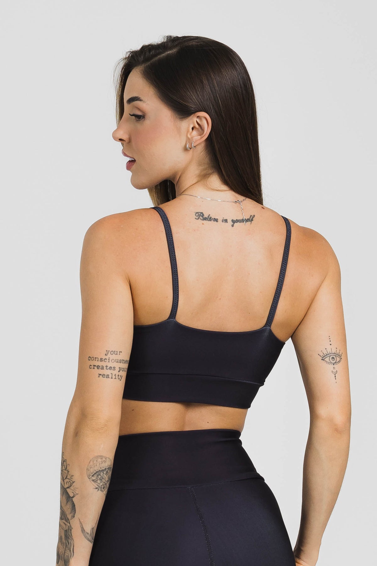 Top Alcinha Mist Black - atarafitness