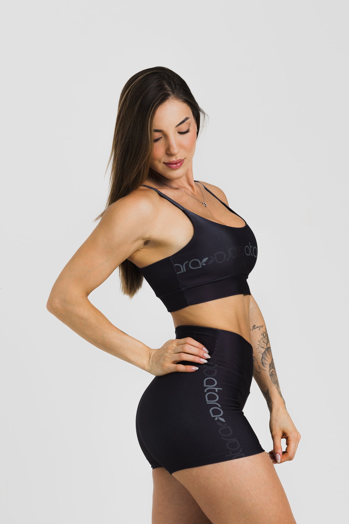 Top Alcinha Mist Black - atarafitness