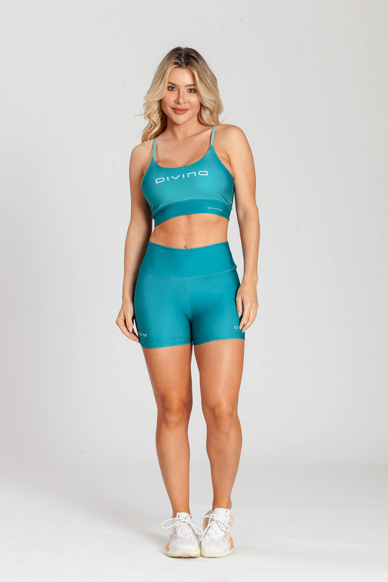 Bermuda Divina Degradê Verde - atarafitness