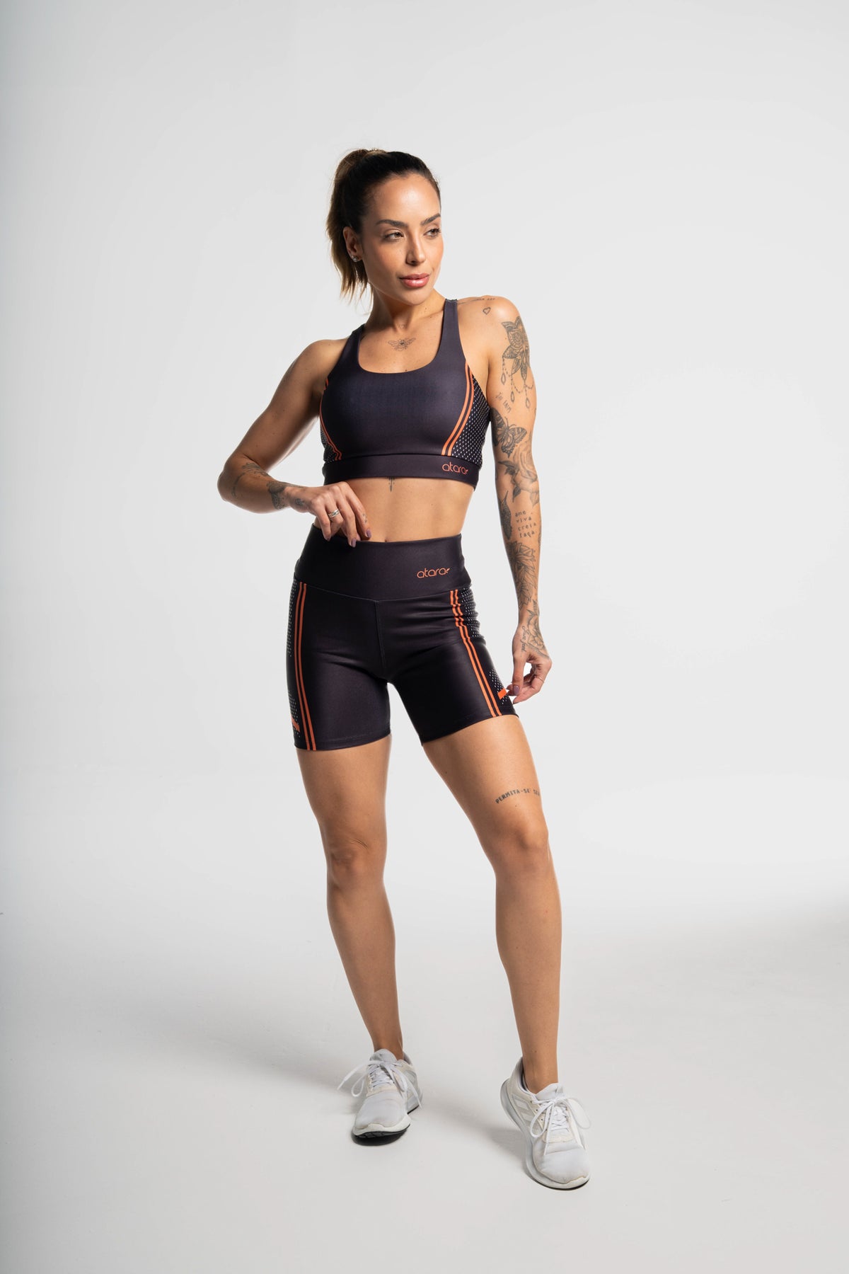 Bermuda Faixa Mesh - atarafitness