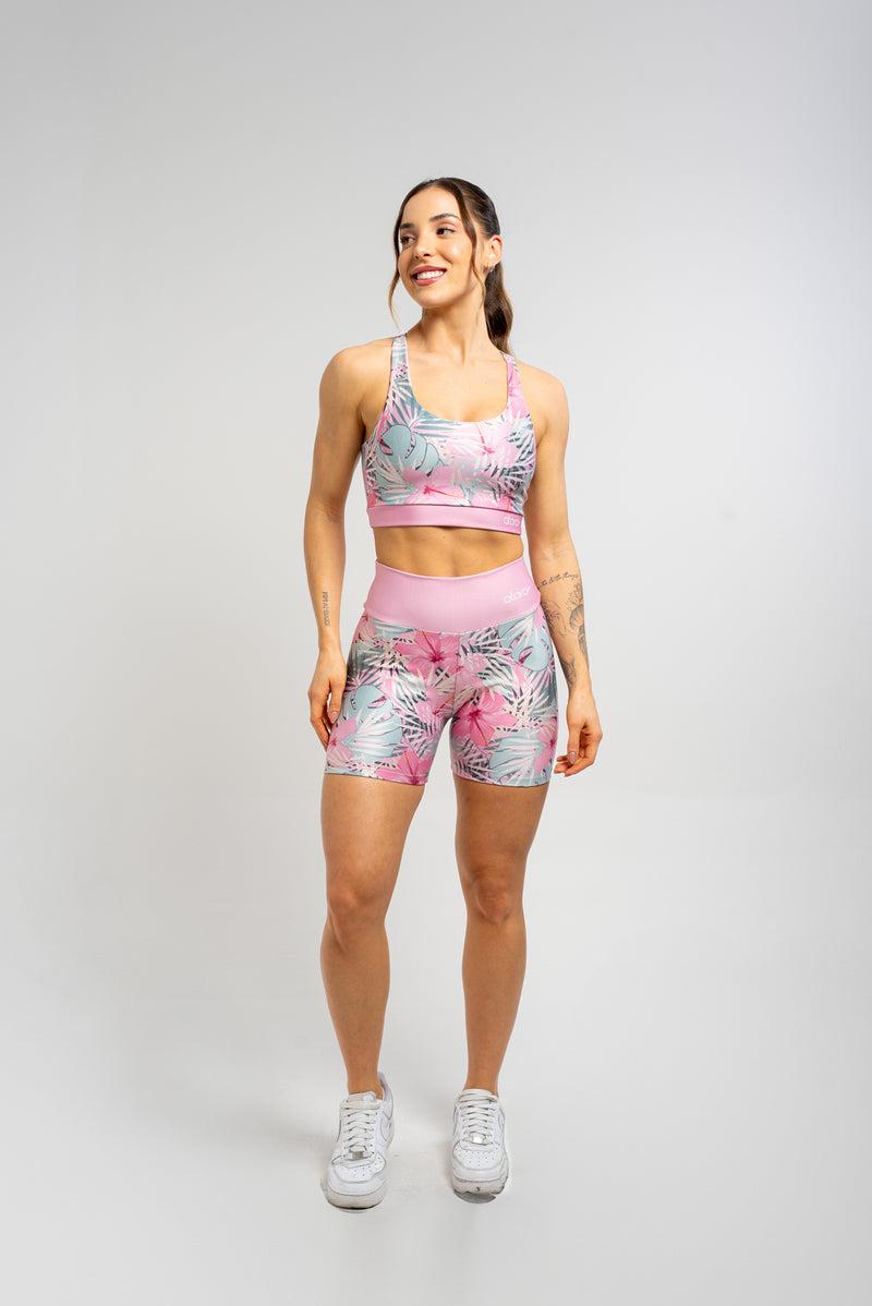Bermuda Pink Print - atarafitness